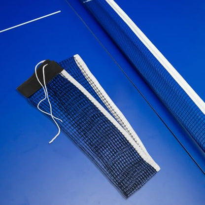 Retractable Table Tennis Net with Dense Polyester-Cotton Mesh for Ball Retention Portable and Foldable Design for Easy Storage Quick Setup Replacement Net for Standard Tables