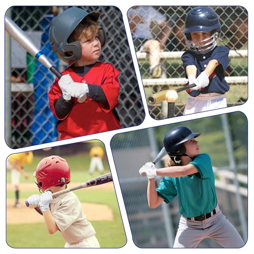 HANDLANDY Baseball Batting Gloves for Adult Youth, Grip Breathable Softball Batting Gloves Fit Men Kids Boys Girls - color: White-Kids, size: Kids Medium