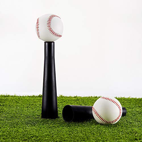 Sumind 3 Pieces Batting Tee Topper Replacement Batting Tee Basic Ball Rest Rubber Cup for Baseball Softball Practice Training Hitting Ball