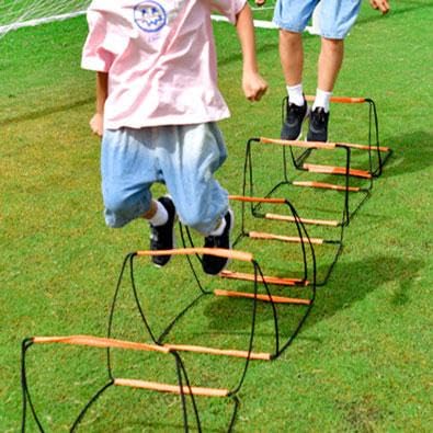 Agility Ladder, Soccer Speed Ladder, Multipurpose Agility Training Equipment, Football Footwork Ladder - size: 4 Grids No Bag