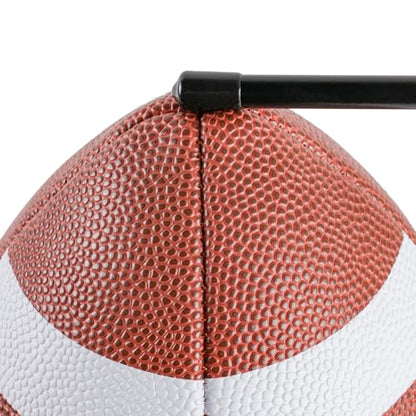 Cannon Sports Football Kicking Tee – Portable Field Goal Kicking Holder - Football Tee Compatible with All Football Sizes – Aluminum Football Kicking Stand with Carrying Bag