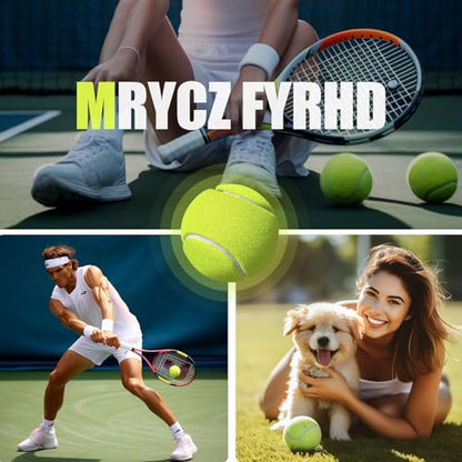 12/18 Pack Tennis Balls for Training, Pet Dog Playing, and Practice with Mesh Bag for Transport and Beginner Training - color: Light purple-12Pack