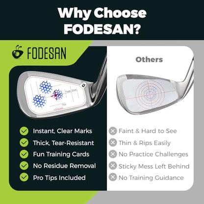 No-Residue Golf Impact Tape – 2026 Innovative High-Resolution Strike Stickers – Instant Swing Feedback, Fun & Effective Practice, Training Gift for Beginners & Pros - style: 150PC-Right-Handed Stickers