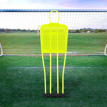 Shappy Soccer Kick Training Mannequin Durable ABS Plastic Training Dummies with Steel Ground Spikes Soccer Mannequin Goal Equipment - size: 68.9 Inch