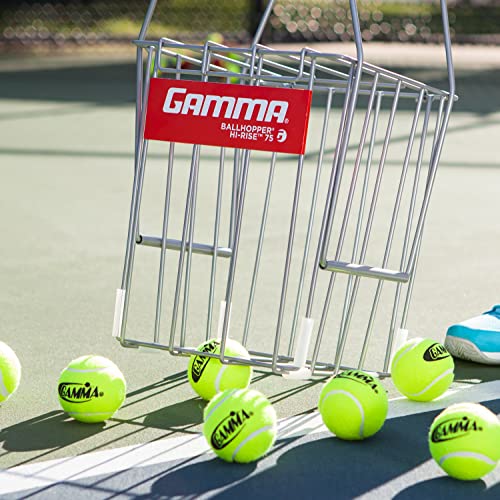 Gamma Sports BallHopper, Brute 325, Hoppette 50, Hi Rise 75, & Pro 90, Tennis Ball Hoppers & Carts, Easy Pick Up, Carrying & Storage, Durable, Pickleball, Padel