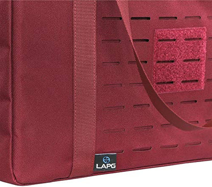 LA Police Gear MOLLE Tactical Collapsible Tote Bag, Large Reusable Foldable Grocery Bag, Lightweight & Durable Multiuse Bag - color: Od Greeen