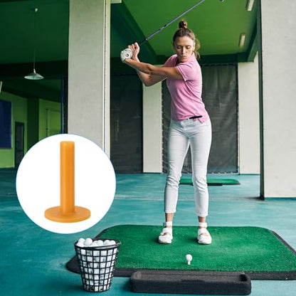 PATIKIL Rubber Golf Tee, Mix Size Golf Tees Training Tee, - color: Yellow