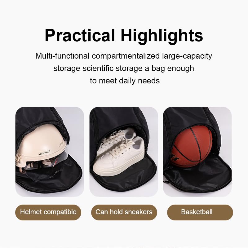 Sports Drawstring Backpack, Waterproof Swim Gym Bag for Women&Men, String Basketball Pack with Shoes Compartment, Grey - color: Grey