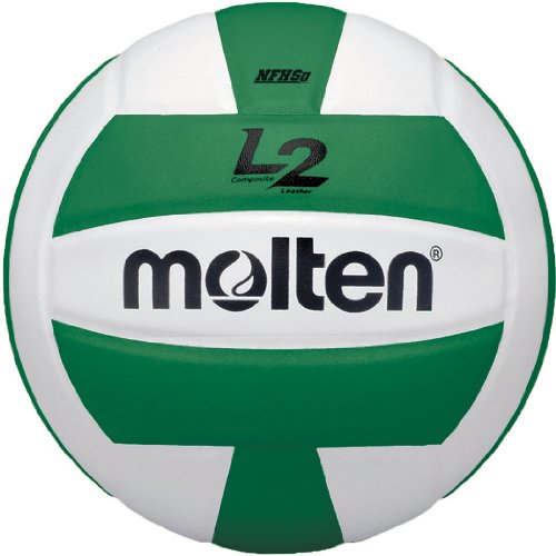 Molten L2 Volleyball, NFHS Approved - color: Green