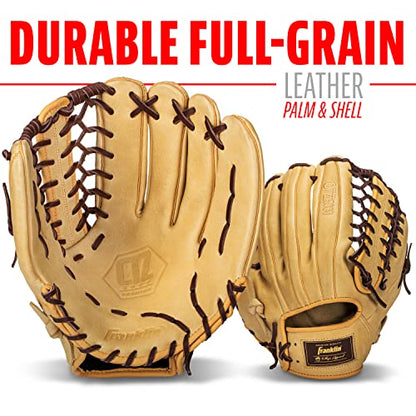 Franklin Sports CTZ5000 Baseball Gloves - Adult + Youth Fielding Gloves + Catcher's Mitts - Multiple Styles + Colors