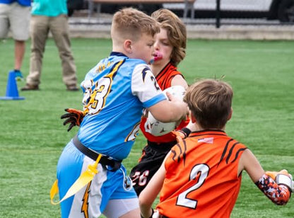 3-Packs Universal Size Adjustable Flag Football Belt with Zinc Alloy Buckle Double D-ring for Kids and Adults