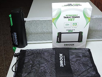 Table Tennis Net | Portable | Retractable | Easy Install Portable Table Tennis Net for Any Table. Easy to Install & Durable