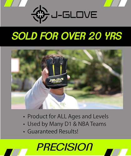 J-Glove Shooting Aid (Left Hand XL) Perfect Basketball Shooting and Follow Through