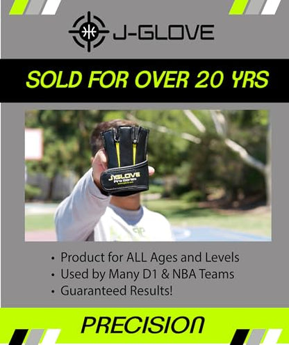 J-Glove Shooting Aid (Left Hand XL) Perfect Basketball Shooting and Follow Through