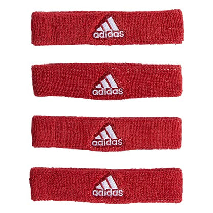 adidas Interval Bicep/Arm Sweat Band for Football, Basketball, Volleyball 3/4" Inch (4 Pack)