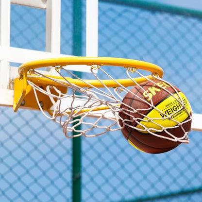 SKEO Weighted Basketball, 2.2/3/3.3LBS 28.5"/29.5" Trainer Heavy Basketballs Made of Composite, Indoor Outdoor Training Ball for Improving Handling Dribbling Rebounding - size: Size 6 Women & Youth -2.2LBS/1KG