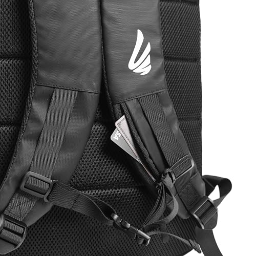 Courtside Pickleball Backpack with Built-In Folding Chair (Up to 300 lbs) | QuikSeat Recovery System | Fits 2+ Paddles, Shoes, Water Bottle Pockets & Safety Compartments for Men & Women