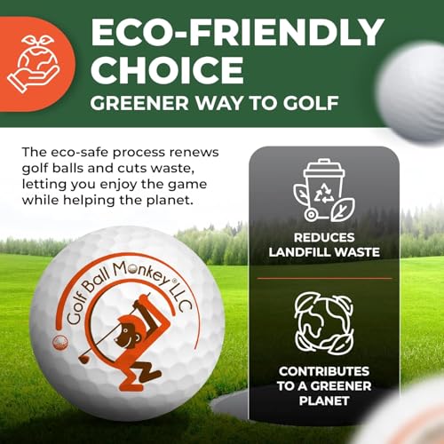 Golf Ball Monkey Cheap Recycled for Srixon Q Star Divide Golf Balls Bulk - Mix of 4A / Near Mint & Good Condition Used Balls for Srixon Q Star Golfballs Divide