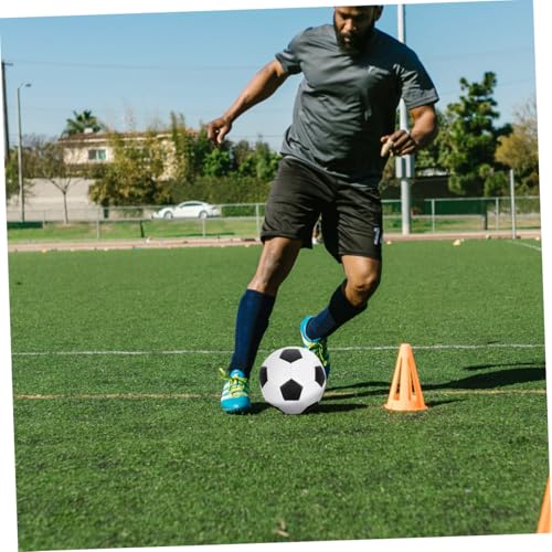 Beaupretty Size 5 Soccer Ball for Training and Match Use, Pu Machine-Stitched Football, Wear-Resistant Adult and Soccer Ball for Outdoor Practice and Games