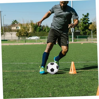 Beaupretty Size 5 Soccer Ball for Training and Match Use, Pu Machine-Stitched Football, Wear-Resistant Adult and Soccer Ball for Outdoor Practice and Games