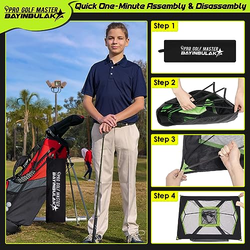 Golf Chipping Practice Net Backyard Driving Golf Accessories for Men Gift, 1 Pack - style: Classic Golf Net