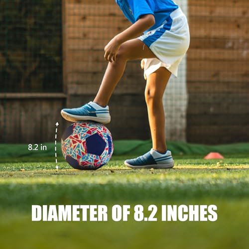 SOAK Waterproof Glow in The Dark Soccer Ball – Light Up Soccer Ball, Indoor & Outdoor, Size 5 – Perfect for Kids & Adults