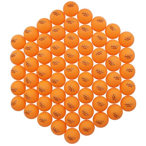 MAPOL 60/22 Count 3-Star 40+ Premium Ping Pong Balls Advanced Practice Table Tennis Ball - color: Orange,60-pack