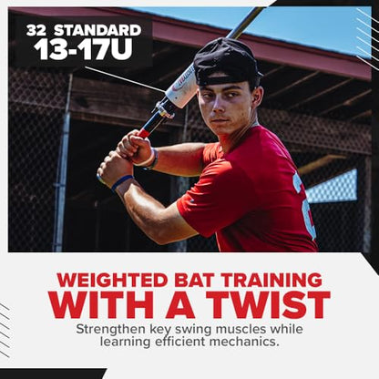 ProVelocity - Baseball Swing Trainer, Increases Bat Speed, Improves Swing Mechanics - style: 32" Standard
