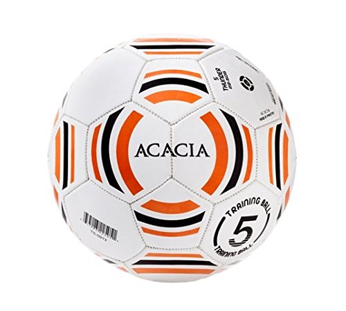 ACACIA Thunder Soccer Ball - color: Orange/White