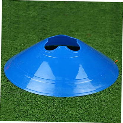 VANZACK 10pcs Football Training Markers Durable Pe Training Signs for Soccer Basketball and Sports Drills Versatile Marking Discs for Outdoor Activities