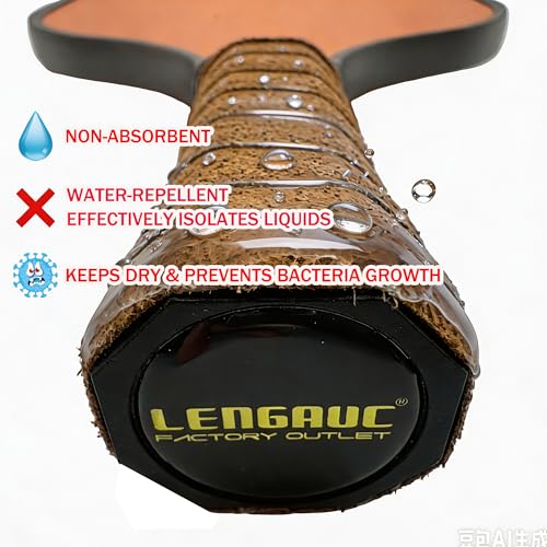 3 Pack Synthetic Leather Premium Replacement Grip Anti-Slip,Ultra-Durable,Comfort,Pickleball Tennis Badminton Replacement Grip/Grip Tape Brown