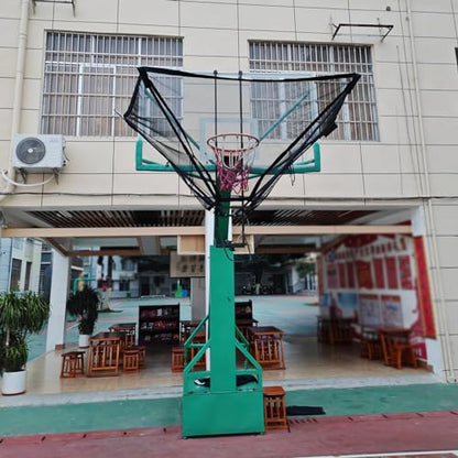 Basketball Rebounder Shot Returner Ball Return Net for Hoop Chute Attachment for Shooting