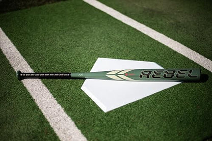 Easton | Rebel Slowpitch Softball Bat | Approved for Play on All Fields | Loaded | 12" Barrel - size: 33" / 26 oz.