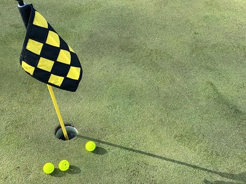 Golfs Point Practice Golf Balls, 3 Pack, TPU Material, Soft for Indoor or Outdoor Training