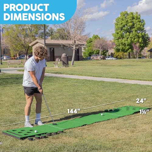 MD Sports Big Sky Putting Green Golf Training Games Pong Style, Perfect for Golf Game Practice