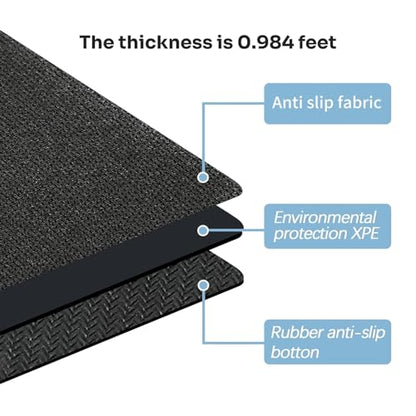 Portable Basketball Training Mat - Agile Stepping Training mat, designed for all ages with anti slip and silent features to improve speed, strength, and coordination | Indoor/Outdoor Practice mat with Portable Bag