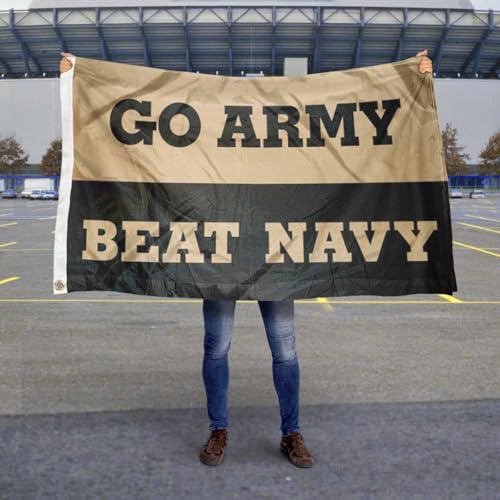 College Flags & Banners Co. Go Army Beat Navy Football Banner Flag