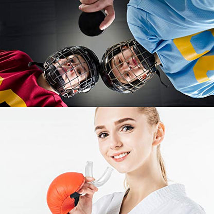 Sports Mouth Guard - 2 Pack Made in USA, Custom Fit Mouthguard for Adults & Teens 12+ - BPA-Free, Soft & Moldable Mouthguards for Football, MMA, Boxing, Lacrosse
