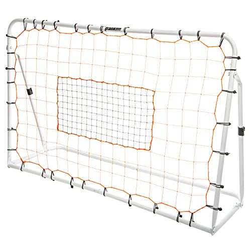 Franklin Sports Soccer Rebounder - Tournament Steel Rebounding Net - Perfect for Backyard Practice and Training - 12' x 6' & 6' x 4'