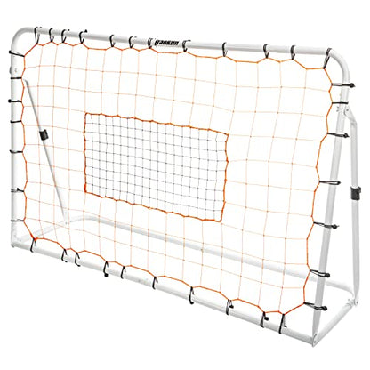 Franklin Sports Soccer Rebounder - Tournament Steel Rebounding Net - Perfect for Backyard Practice and Training - 12' x 6' & 6' x 4'