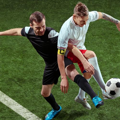 NOLITOY Soccer Captain Armband Football Bands for Adult Youth, Adjustable Soccer Rugby Basketball Player Bands 5. 31 Inch - color: Yellow