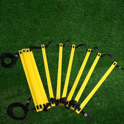 Agility Ladder, Agility Training Equipment, Soccer Training Equipment, Footwork Exercise Ladder Improving Coordination Obstacle Speed Fitness Training Ladder