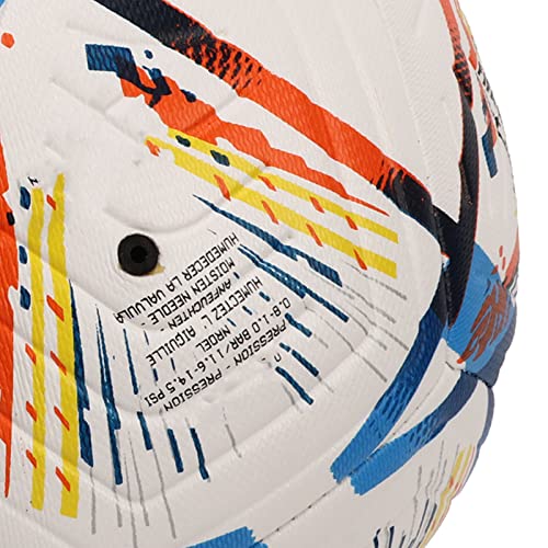 aqxreight Football Training Balls with Bright Colors Competitive Sports for Players of All Ages Ideal for Training and Fun