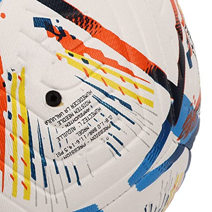 aqxreight Football Training Balls with Bright Colors Competitive Sports for Players of All Ages Ideal for Training and Fun