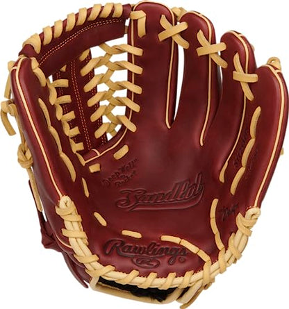 Rawlings | Sandlot Baseball Glove | Sizes 11.5"-12.75" | Multiple Styles - size: 11.75 inch | Modified Trap-Eze Web