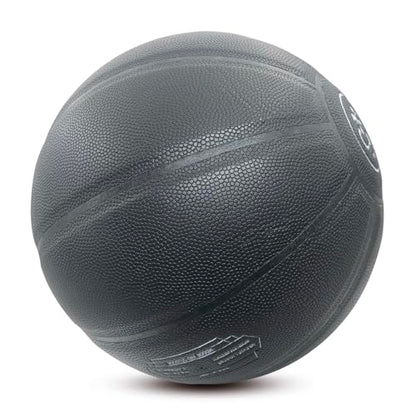MINDCOLLISION Size 1/3/4/5/6/7/9 No Logo Basketball, Black and White, can be Used for Autographs, Clubs, Training, Event prizes - color: Black, size: No.9