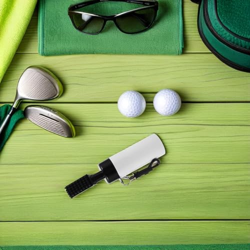 Baluue Golf Club Cleaner Brush with 150ml Water Sprayer Bottle Multi-Purpose Golf Grip Scrub Brush for Dirt Removal and Sports Equipment Maintenance