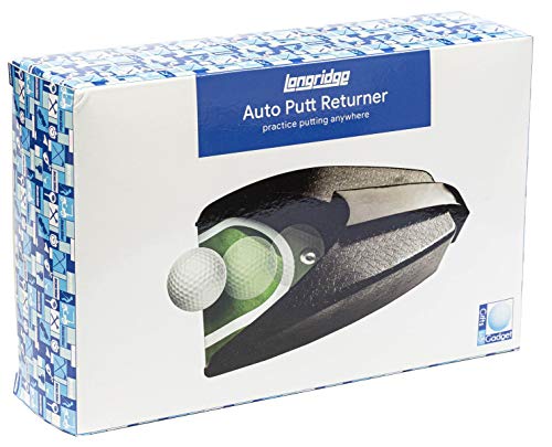 Longridge Black Auto Putt Golf Ball Returner - Black