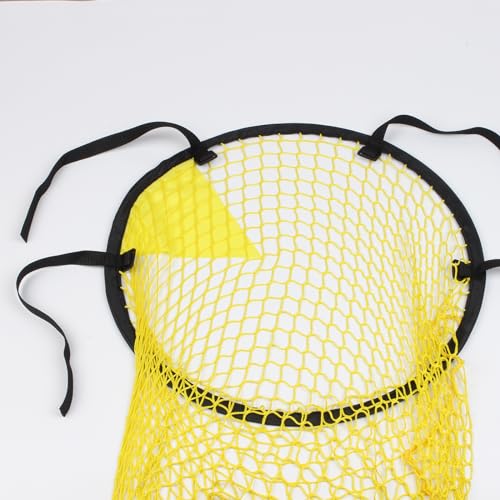 2 Pcs Top Bins Soccer Target with Carry Storage Bag, Soccer Training Net Corner Soccer Train Goal for Ball Football Shooting Accuracy Practice Equipment, Easy to Attach and Detach
