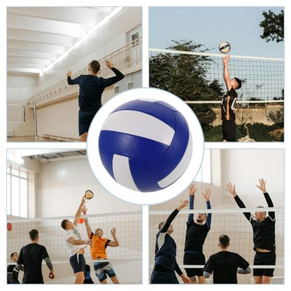 KOMBIUDA Volleyball Training Equipment Pu Volleyball for Boys and Girls Teenagers Adults Soft Ball